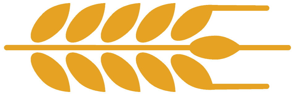Yellow icon of grain